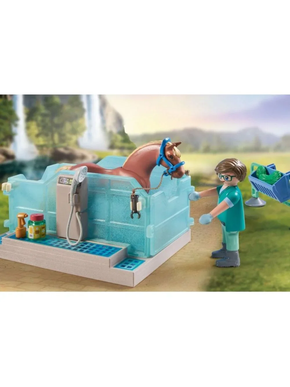 Playmobil Horses Of Waterfall 71352 Playset 164 Pieces For Ages 5-12